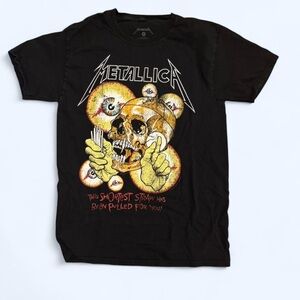 Metallica Black Graphic T-Shirt